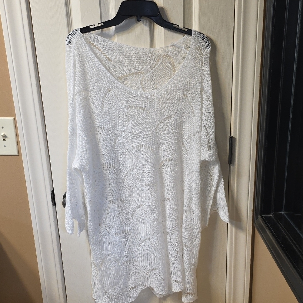White Knit Sweater